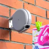 12 M Langer, Ausziehbarer Wäscheständer – Automatischer Mechanismus – Einfache Wandmontage – Robuster Wäscheständer Für Kleidung Und Textilien – Crezuo