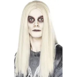 Blonde Dämonen Halloween Perücke - OS