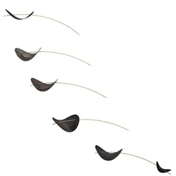 Flensted Mobiles - Drifting Clouds Mobile, schwarz
