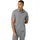 super.natural Herren Bio J Polo T-Shirt (Größe M, grau)