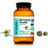 DR WAKDE'S Bhringraj Pulver (False Daisy | Eclipta alba) - 100 g (3,5 Unzen) | Rein, Raw & Getrocknetes Pulver | Ayurveda-Kräuter | Vegan |