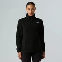 The North Face Glacier Fleece Mit Halbem Reißverschluss - TNF Black - XS