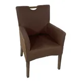 Rattanstuhl Polstersessel Polsterstuhl Esszimmer Stuhl Armlehner Sessel Bilbao p