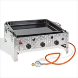 Denner-Edition Gasbräter 3-flammig inkl. Stahlpfanne