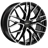 CARMANI 20 Ludwig 9,0 x 20 5 x 112 ET20 Schwarz Poliert