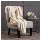 Heat Holders Snuggle Ups Kuscheldecke 180 x 200 cm Beige/Weiß