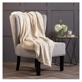 Heat Holders Snuggle Ups Kuscheldecke 180 x 200 cm Beige/Weiß