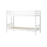 Hoppekids Etagenbett ECO DREAM 90 x 200 cm Kiefer massiv weiß