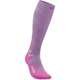 Bauerfeind Ski Touring Kompressionssocken Damen 1 Paar Lila 39-42