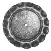 FeNau GmbH Zierrosette Schmiedeeisen Rosette Ø 65 x 5 mm