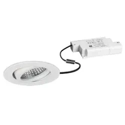 Brumberg 39143783 LED-Einbaustrahler 230 V AC, 50 Hz, 6 W, 38°, 3.000 K, rund, schwenkbar, vinyls