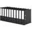 Amazon Basics Aktenordner DIN A4 70 mm Schwarz 10 St.
