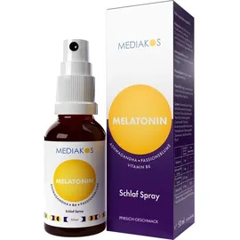 Melatonin Ashwagandha Mediakos Schlaf Spray Vegan