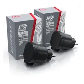 Bearware 2x Wifi Outdoor Steckdose 2,4 Ghz WLAN Steuerung per App Smart Life / IP44
