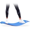 Twist Board, handliches Balance Board für Ganzkörpertraining, belastbares XL Workout Board bis 150 kg, blau