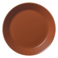 flach 17 cm vintage brown
