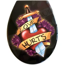 ADOB WC-Sitz Love Hurts bunt