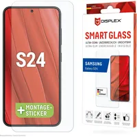 Displex Smart Glass (9H) für Samsung Galaxy S24, Montagesticker,