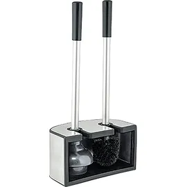 Bischof WC-Garnitur Kendo Silber/Schwarz