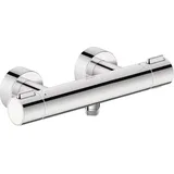 Duravit Thermostatarmatur Brausethermostat Aufputz rund für 1 Verbraucher Chrom TH4220000010