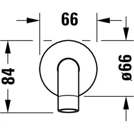 Duravit No.1 Wanneneinlauf N15240010010,