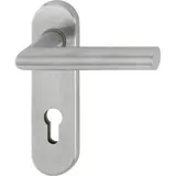 HOPPE Kurzschildgarnitur Ams.E1400Z/353K VA F69 PZ Drückergarnitur HOPPE