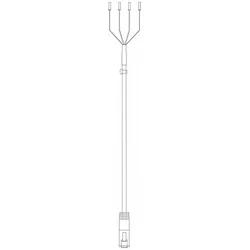 JU Ersatzteil TTNR: 8738206768 Kabel für Anzeige R101/5200 10m