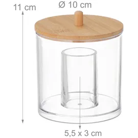 Relaxdays Badorganizer Transparent