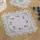 Heaven and Earth Designs Permin Hardanger Tischdecke Stickpackung Hardanger Veilchen Zählmuster, Multifarbig