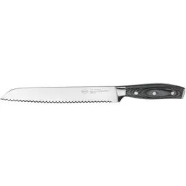 Rösle Brotmesser Wolfgrey 22cm - silber|grau