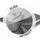 Bett1.de Soft Breeze Satin Silber/Anthrazit 200 x 200 cm + 2 x 40 x 80 cm