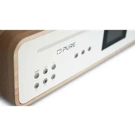 Pure Classic Stereo Baumwolle Weiß/Eiche