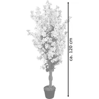 Decovego Kirschbaum Kunstpflanze Kunstbaum Baum Künstliche Pflanze Kirschblüte Künstlich