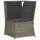 vidaXL Garten-Lounge-Set 5-tlg. grau