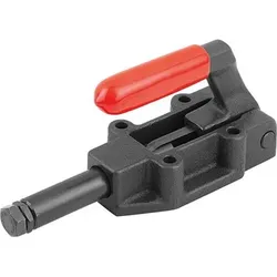 SCHUBSTANGENSPANNER SCHWERE AUSFÜHRUNG F2=12000, STAHL PHOSPHATIERT, KOMP:KUNSTSTOFF ROT, GRIFF FEST
