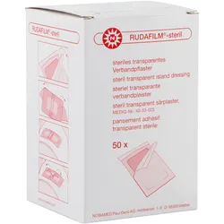 RUDAFILM steril transparenter, wasserfester Wundschnellverband