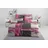 Linon lila 200 x 200 cm + 2x 80 x 80 cm
