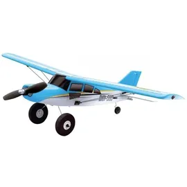 Flitezone Modellflugzeug Piper Sport Cub 6CH RTF blau