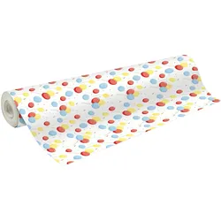 Clairefontaine Geschenkpapier Alliance 60g, Rolle 50x0,70m, Luftballons - Mehrfarbig 211949C
