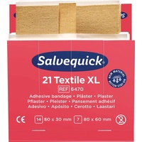 SCHORK Pflasterstrips Salvequick Textilpflaster ext.gr.6N