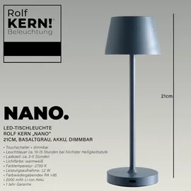 rolf kern Club Nano Basaltgrau