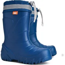 DEMAR demar. Kinder Gummistiefel Winterstiefel Regenstiefel Kinderstiefel gefüttert DUNKELBLAU Größe 30/31 - Dunkelblau - 30-31