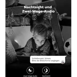 Reolink 5MP PTZ Überwachungskamera Auto-Tracking, 3X Zoom, Baby Monitor mit Mensch/Haustiererkennung, Schwarz