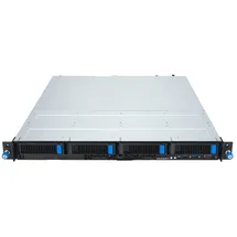 Asus Rack 1U RS300-E12-RS4/350W Intel C262 LGA1700 95W 4xDDR5 4400/4000/3600 4x3 5/2 5 4*SATA/SAS/NVMe 2X Intel