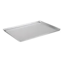 APS Kuchenblech -SILBER- ca. 60 x 40, Höhe 2 cm Aluminium