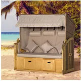 Outsunny Strandkorb Beige