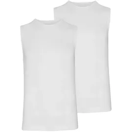 Jockey Microfiber Air Unterhemden, 2er-Pack, für Herren, WEISS, XL