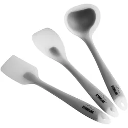 STONELINE® Küchenhelfer-Set, 3-tlg. 1 Schaber, 1 Kochlöffel und 1 Suppenkelle