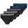 SCHIESSER Slips 5er Pack Schwarz / Grau / Blau L