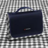 Outdoor-Picknickdecke, extragroße Decke, Picknickmatte, 203,3 x 152,4 cm, Campingdecke, Stranddecke, faltbar, wasserdicht, Sandmatte, Stranddecke für Camping, Wandern, Reisen, Familienkonzerte (blau)